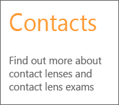 Contact Lenses
